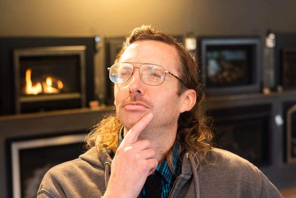 Close up portrait of Sutter Home and Hearth's estimator, Mike.