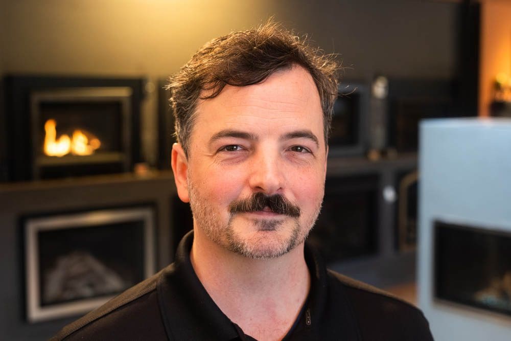 Close up portrait of Sutter Home and Hearth's sales manager, Dennis.