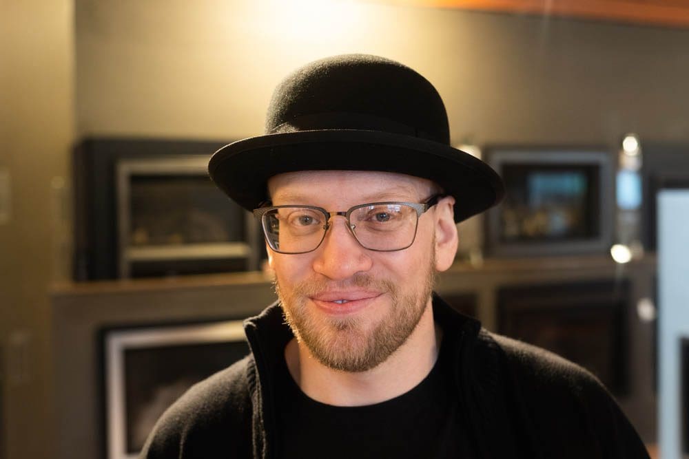 Close up portrait of Sutter Home and Hearth's service technician, Zach.