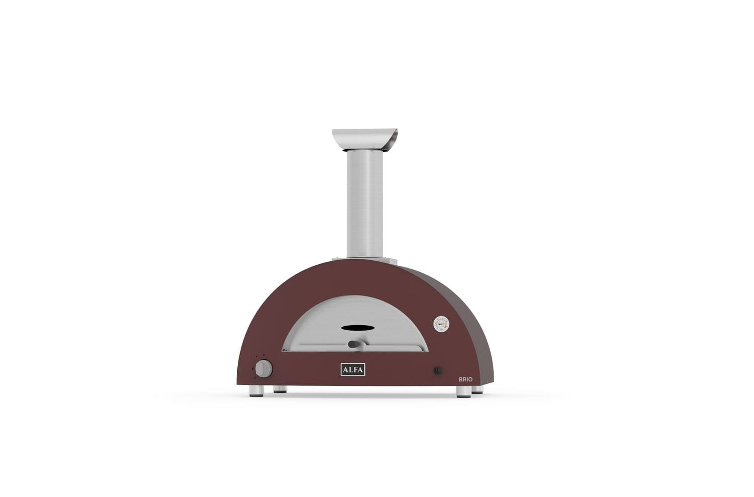 The ALFA Brio outdoor oven has the space, style and versatility to suit every cook, and with a hybrid gas/wood fuel, you get the best of both options.