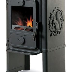 The Morso 1440 Convection Wood Stove is a traditionally designed, radiant, cast iron wood stove. Great efficient heating for small spaces.