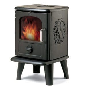 The Morso 3112 Radiant Wood Stove is a cast iron radiant wood stove that offers a transitional, clean aesthetic, perfect to fit in your home.