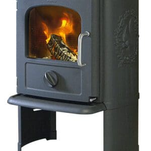 The Morso 3142 Convection Wood Stove is a compact yet efficient wood stove, featuring Morso's iconic squirrel pattern on the side castings.
