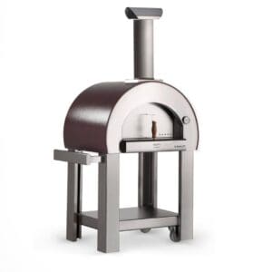 Alfa 5 Minuti Wood Fired Oven on stand