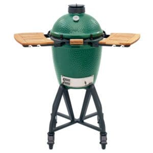 The Medium Big Green Egg ceramic smoker is ideal for smaller families or couples who are looking to dive into the world of ceramic cookers.