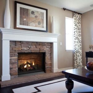 The Regency Panorama P33CE gas fireplaces offer a clean face design with a compact firebox to give you flexibility on style and installation.