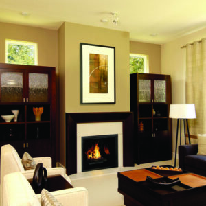 The Town & Country TC36 Arch gas fireplace is a design-driven, decorative fireplace, perfect for smaller rooms or areas that don't need excess heat.