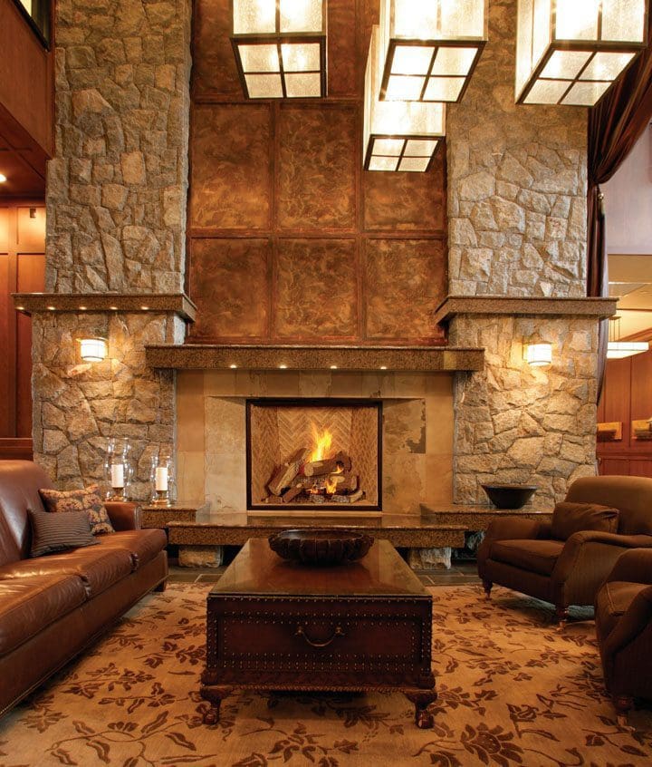 The largest of the Town & Country gas fireplaces, the TC54 is an ideal option for those looking for an enormous viewing area.