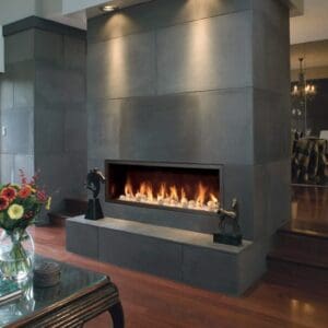 The Town & Country WS54 Linear Gas Fireplace is perfect for those searching for an impressive linear option without overheating their space.