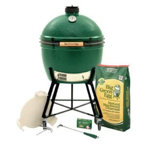Looking for a little extra room for those long rib racks or full salmon filets? Take a look at the Big Green Egg XLarge smoker!