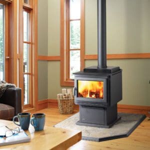 The Regency Pro Series F3500 Wood Stove is ideal for seasoned wood burners looking to heat a space up to 2,000 sq. ft.