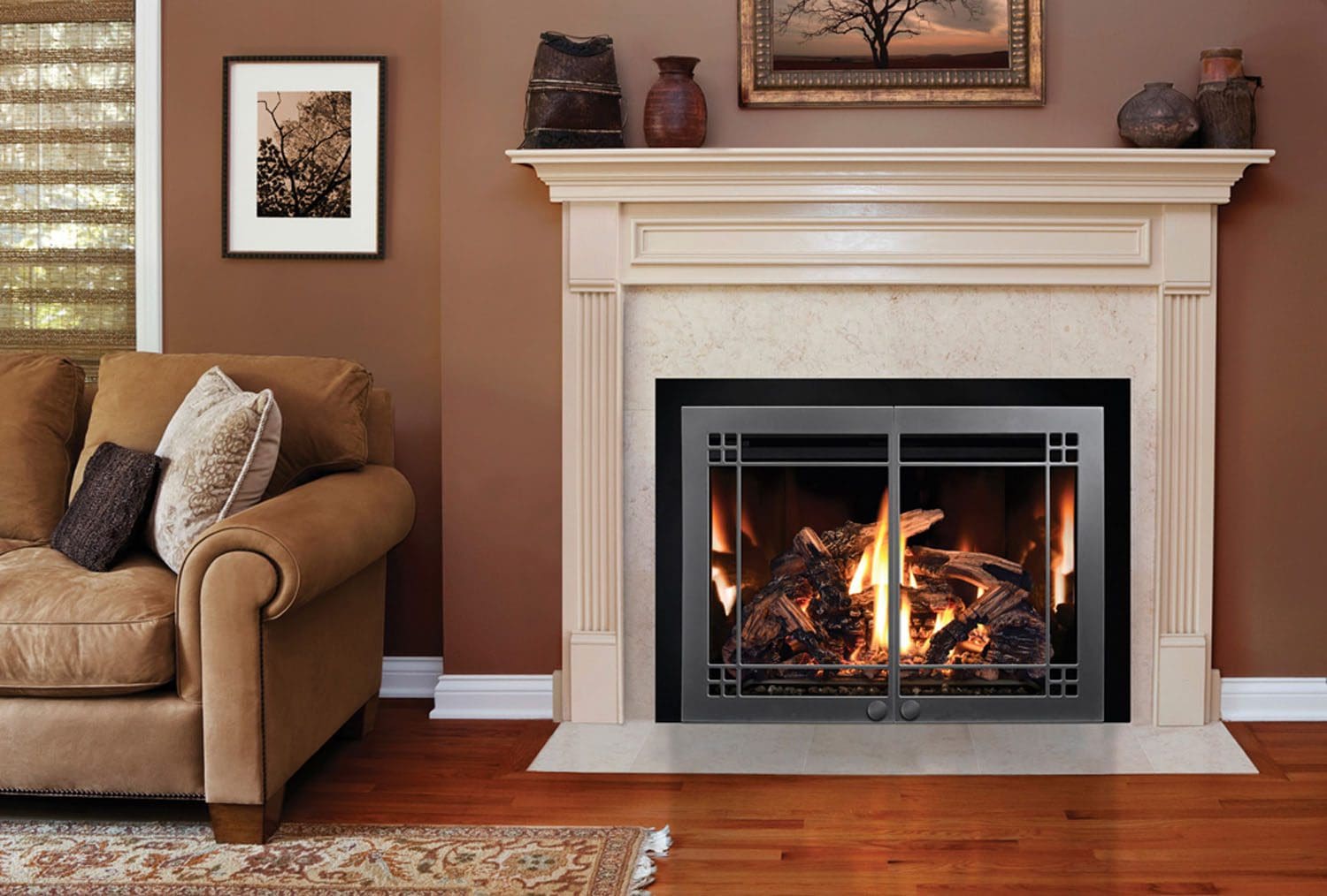 Mendota FV44i Gas insert Sutter Home & Hearth