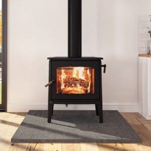 The Ambiance Hipster 14 by Hearthstone Wood Stove is the perfect blend of innovative yet traditional cast iron and simple clean lines.