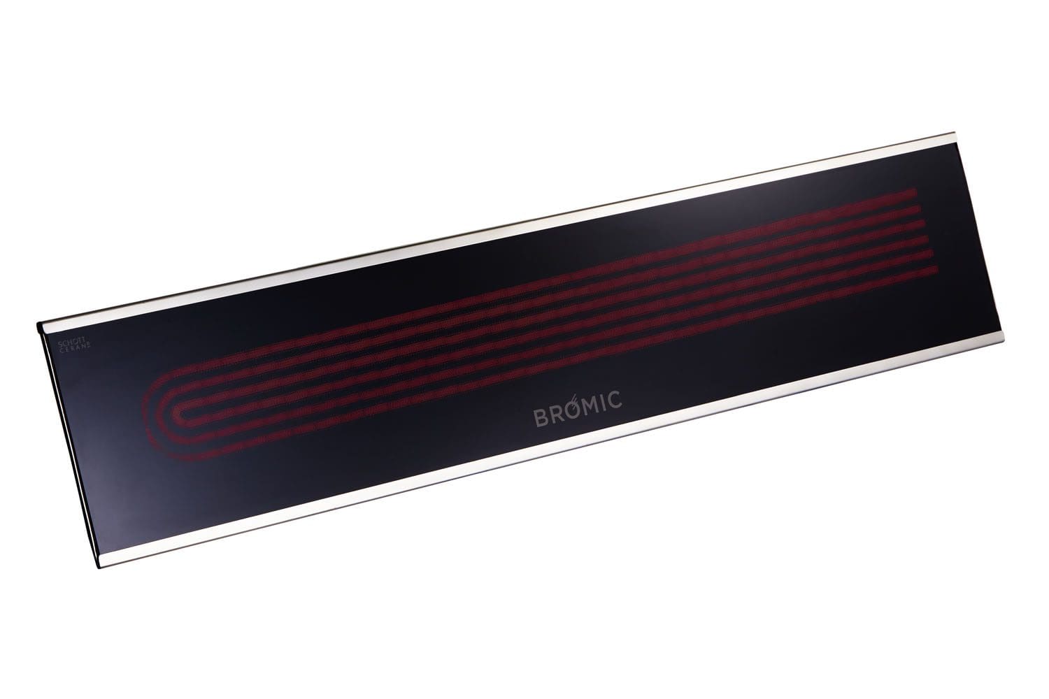 Picture of Bromic Platinum Smart Heat electric wall mounted heater in finish color black