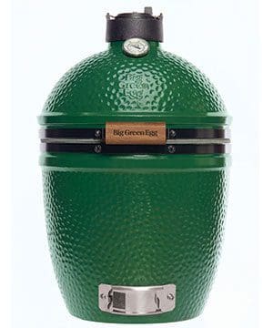 The Big Green Egg small smoker is ideal for solo chefs looking for a versatile grill that can smoke, roast, bake, and sear.