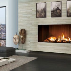 The Urbana Linear Gas fireplace series was designed with ambiance in mind so these fireplaces can be installed in rooms of all sizes.